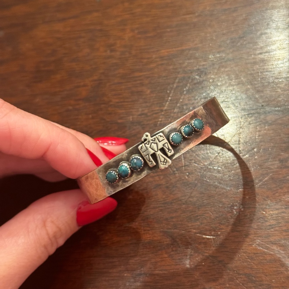 Richard Schmidt Turquoise Thunderbird Cuff